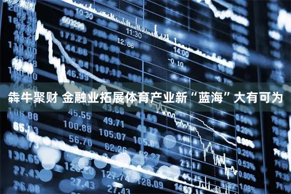 犇牛聚财 金融业拓展体育产业新“蓝海”大有可为