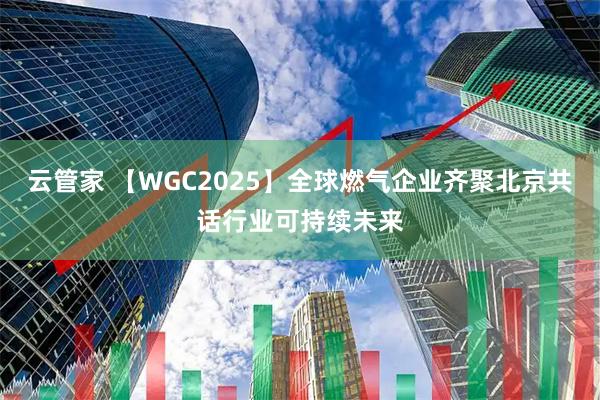 云管家 【WGC2025】全球燃气企业齐聚北京共话行业可持续未来